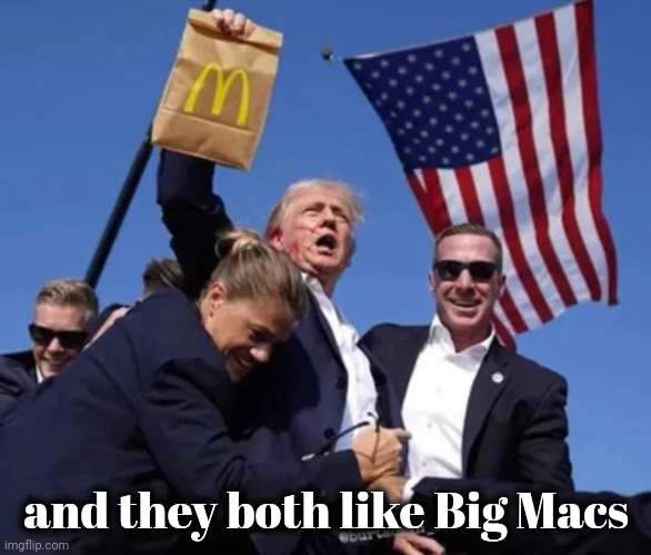 and they both like Big Macs | made w/ Imgflip meme maker