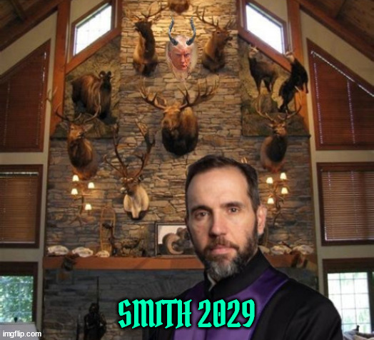 Jack Smith always gets his man | SMITH 2029 | image tagged in jack smith always gets his man,trump trophy,guilty,prison president,maga mendacity,antichrist | made w/ Imgflip meme maker