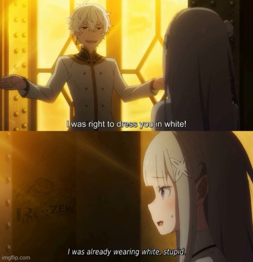 image tagged in re zero,emilia,regulus | made w/ Imgflip meme maker