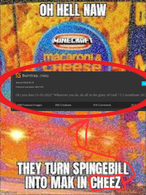 Oh hell naw they turn spingebill into mak n cheez | image tagged in oh hell naw they turn spingebill into mak n cheez | made w/ Imgflip meme maker
