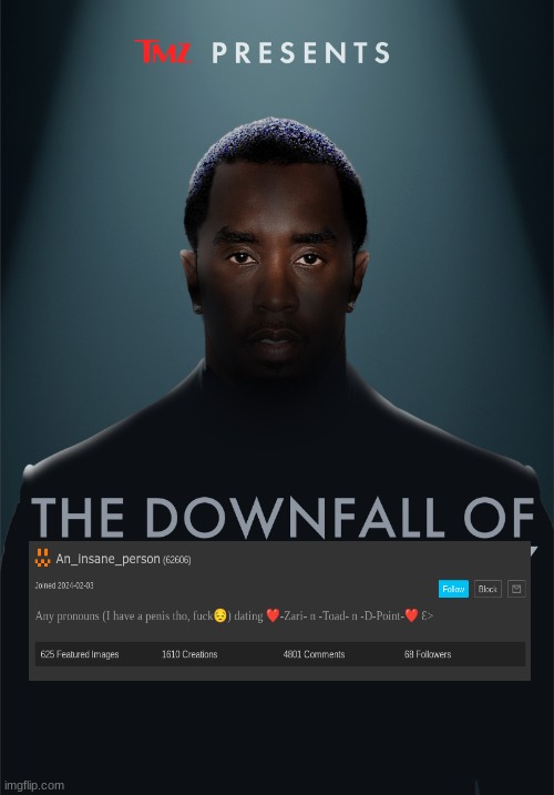 hyperbeam moment | image tagged in the downfall of diddy | made w/ Imgflip meme maker