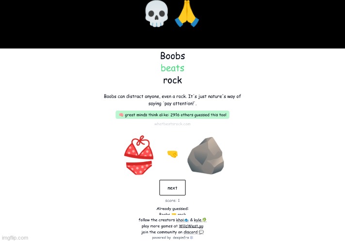 💀🙏 | made w/ Imgflip meme maker