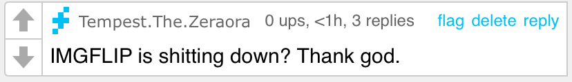 IMGFLIP is shitting down? Thank God. Blank Meme Template