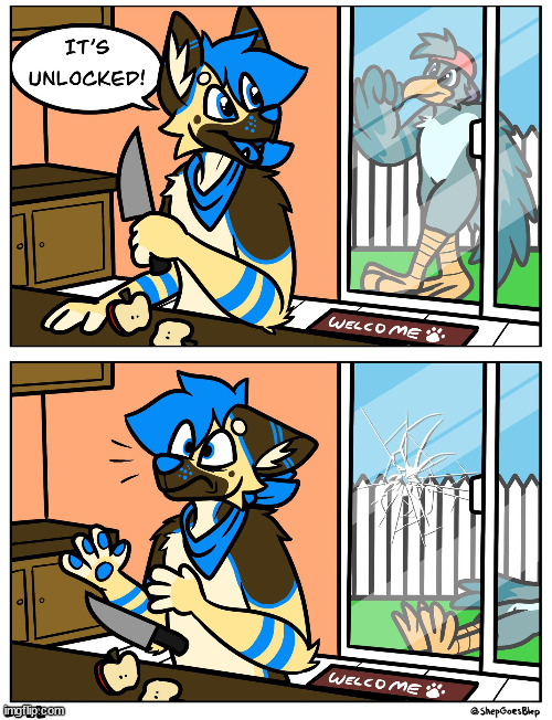 Art By ShepGoesBlep | image tagged in memes,shepgoesblep,adler the eagle,cartoon,comic,furry | made w/ Imgflip meme maker