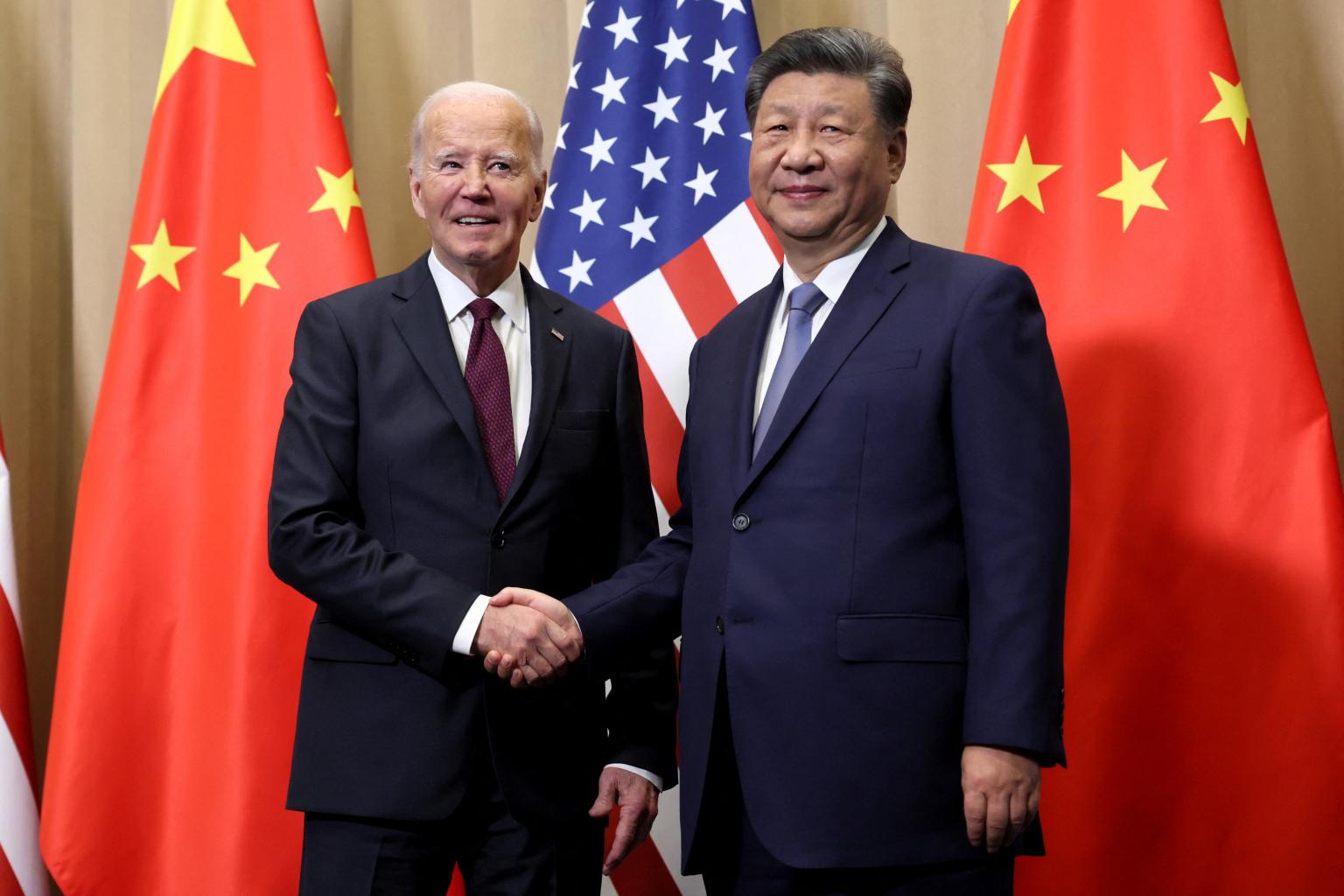 Biden and his Boss Xi Blank Meme Template