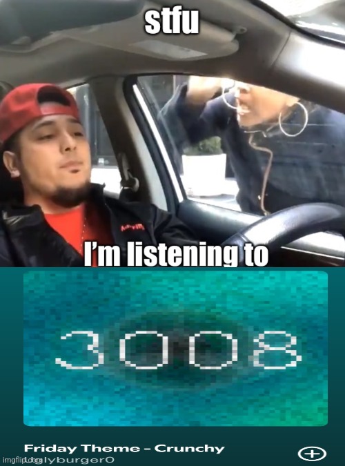 stfu I’m listening to pizza tower | image tagged in stfu i m listening to pizza tower | made w/ Imgflip meme maker