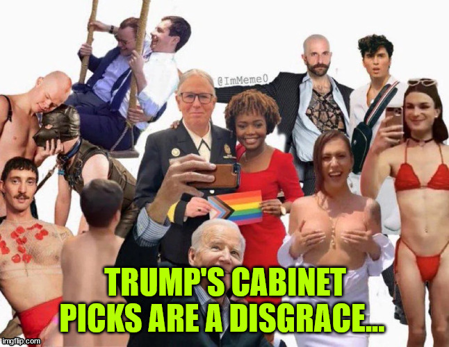 Liberal hypocrites...   Biden regime was the worst. | image tagged in liberal hypocrites,forget,biden cabinette was less qualified | made w/ Imgflip meme maker
