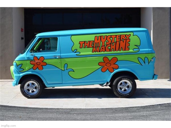 The Mystery Machine | image tagged in the mystery machine | made w/ Imgflip meme maker