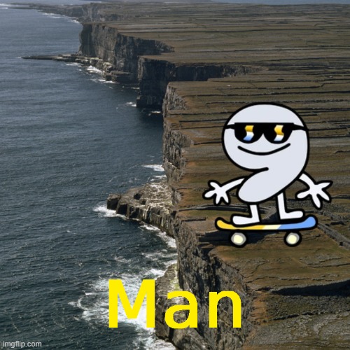 man | image tagged in bfdi,shitpost | made w/ Imgflip meme maker