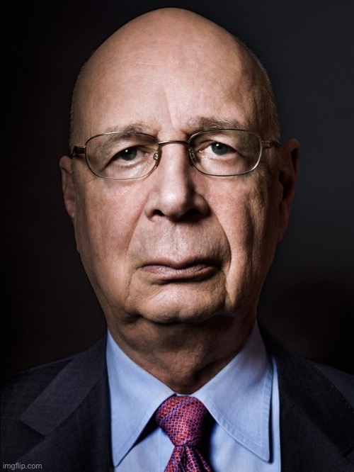 Why does this guy genuinely look so weird though | image tagged in klaus schwab | made w/ Imgflip meme maker