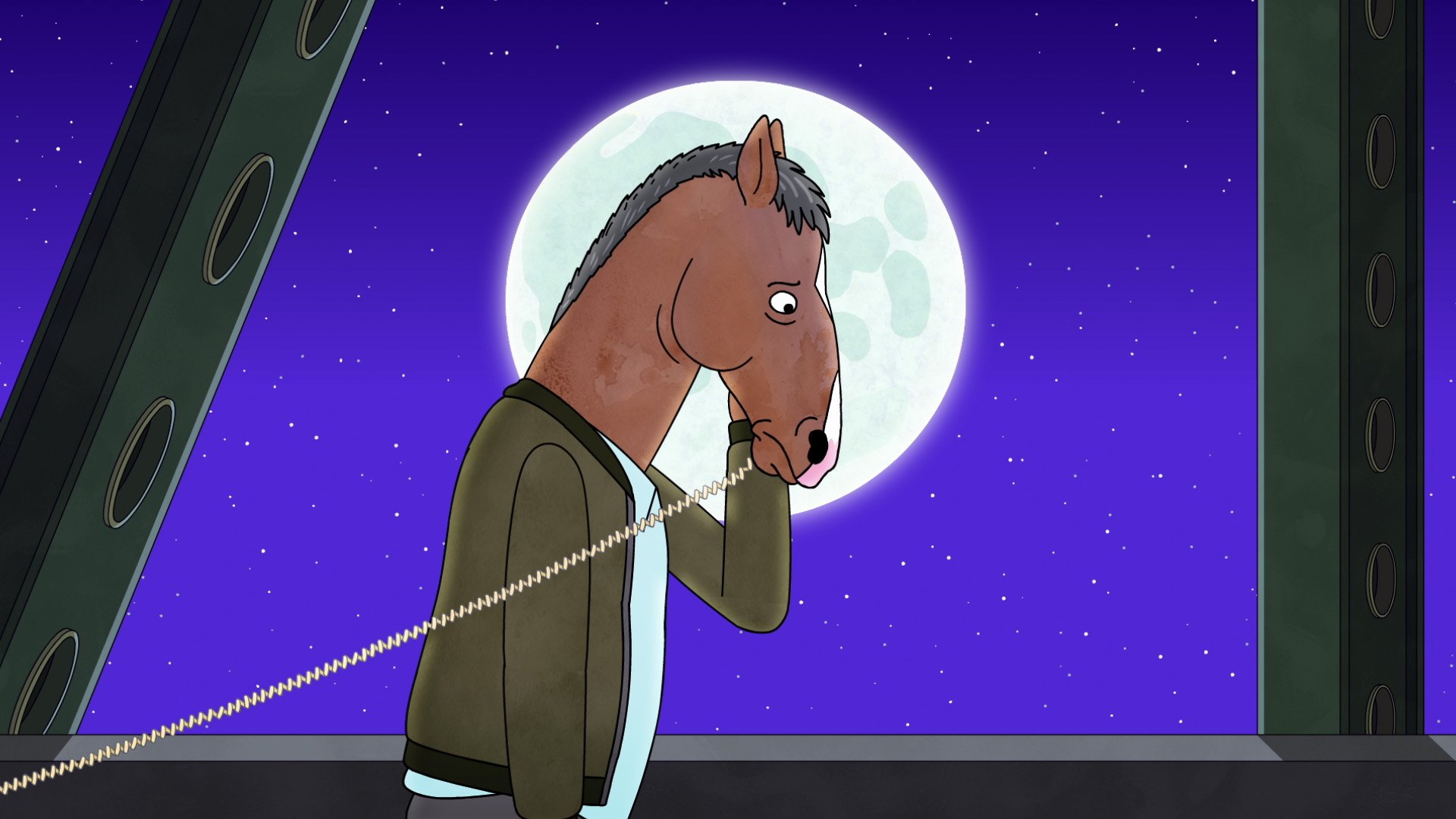 Borsejack Horseman Blank Meme Template