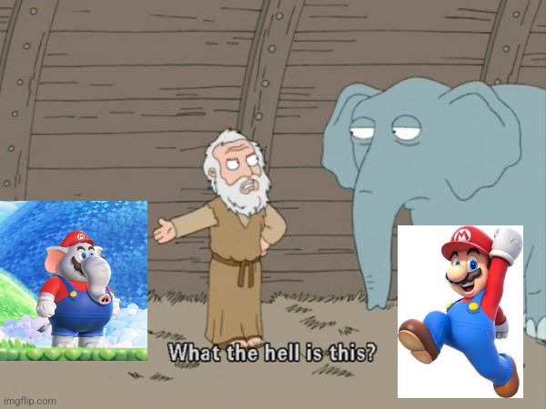 Basically Super Mario Wonder in a nutshell | image tagged in what the hell is this,memes,funny,mario | made w/ Imgflip meme maker