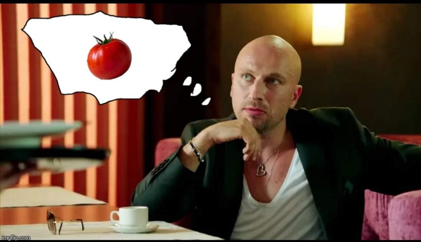 Guy thinking about tomato | image tagged in guy thinking about tomato | made w/ Imgflip meme maker