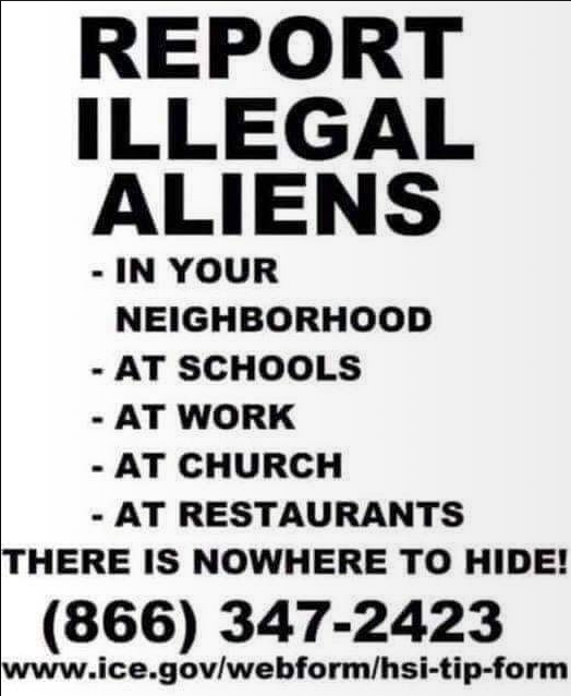 report illegals Blank Meme Template