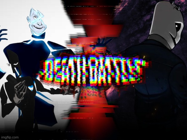 Mister Nobody VS Doctor W.D. Gaster (Doom Patrol VS Undertale) | image tagged in nobody,dc comics,gaster,undertale,death battle | made w/ Imgflip meme maker