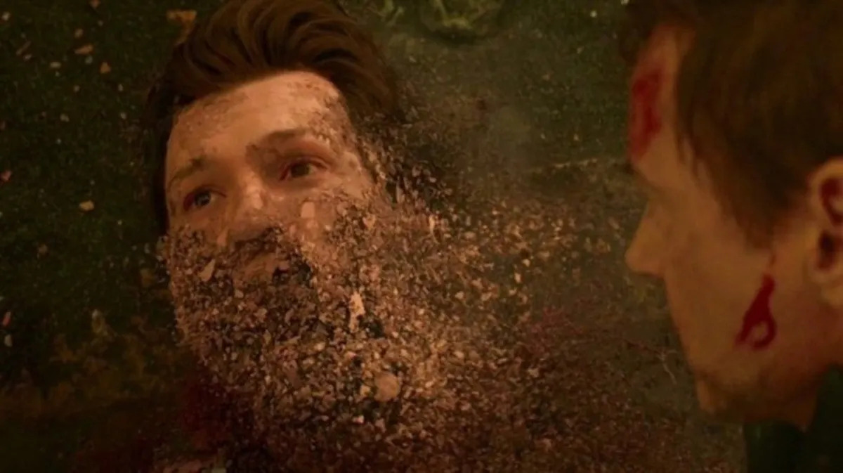 spiderman mcu death Blank Meme Template