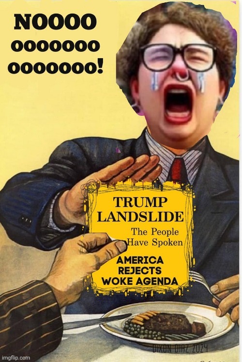 America Rejects Woke Agenda | image tagged in america,woke,agenda,rejected | made w/ Imgflip meme maker