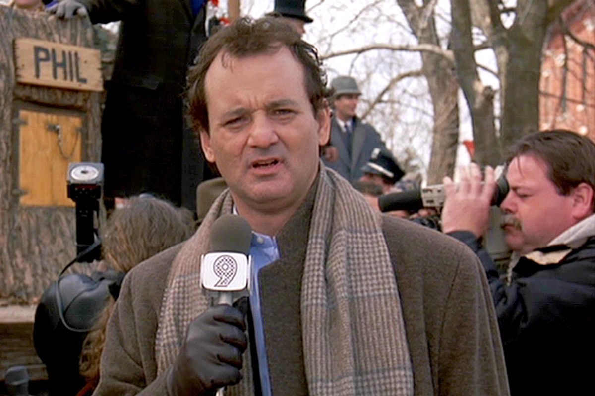 Groundhogs Day Blank Meme Template