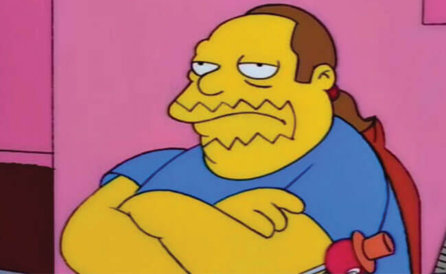 Comic book guy Blank Meme Template