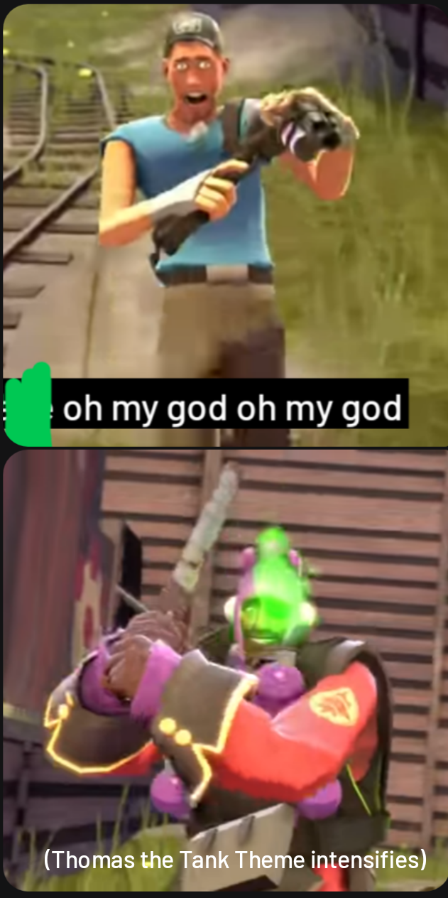 High Quality TF2 Demoknight Chase Blank Meme Template