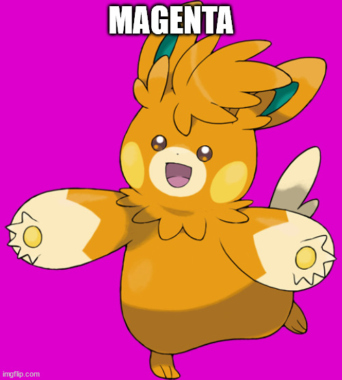 Pawmot | MAGENTA | image tagged in pawmot | made w/ Imgflip meme maker