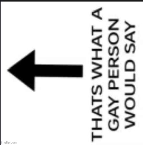 That's what a gay person would say | image tagged in that's what a gay person would say | made w/ Imgflip meme maker