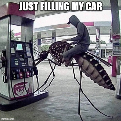 That's not a car... | JUST FILLING MY CAR | made w/ Imgflip meme maker