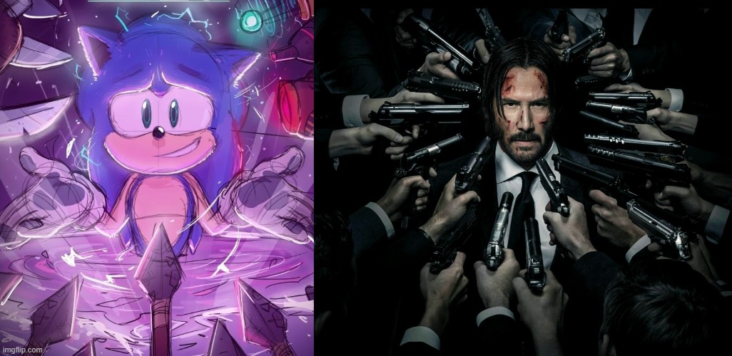 Same energy | image tagged in john wick 2 | made w/ Imgflip meme maker