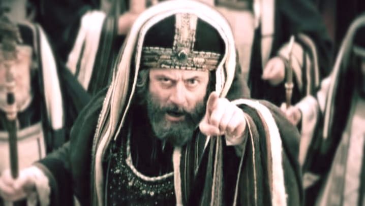 Angry Pharisee Blank Meme Template