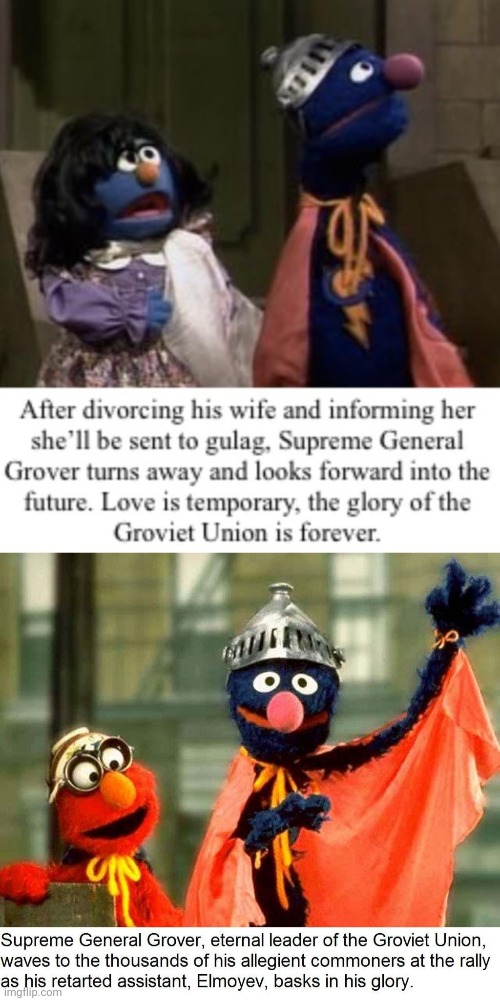 It's fucking Grover guys | made w/ Imgflip meme maker