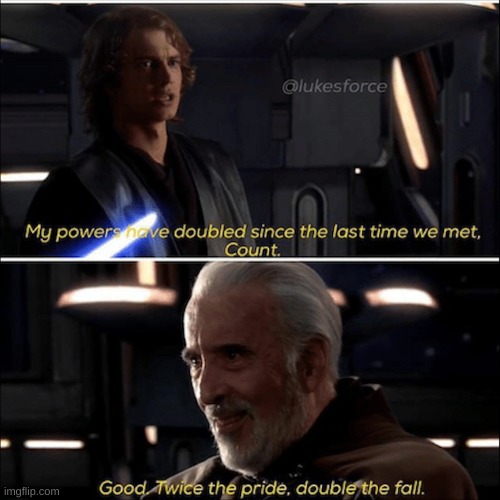 My powers have doubled since the last time we met, Count | image tagged in my powers have doubled since the last time we met count | made w/ Imgflip meme maker