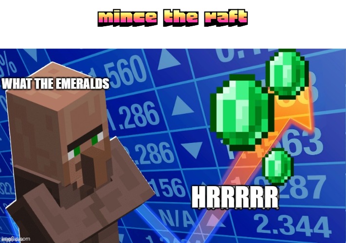 minceraft | mince the raft | image tagged in mince,the,raft | made w/ Imgflip meme maker