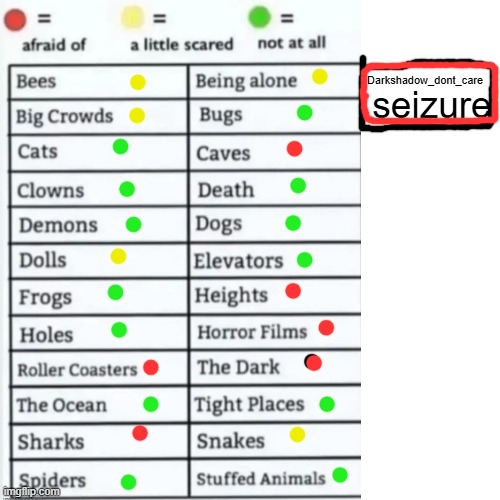 Darkshadow_dont_care; seizure | made w/ Imgflip meme maker