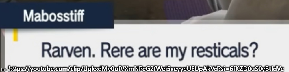 https://youtube.com/clip/UgkxdMy0ufVXmNPeG2fWei5xeyyeUEUpAkVd?si=6fKZD0uS0yBtIdVc | https://youtube.com/clip/UgkxdMy0ufVXmNPeG2fWei5xeyyeUEUpAkVd?si=6fKZD0uS0yBtIdVc | made w/ Imgflip meme maker