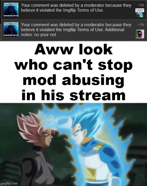 This whole IFPD shit is so fucking corny istg | Aww look who can't stop mod abusing in his stream | image tagged in aww look who can t say | made w/ Imgflip meme maker