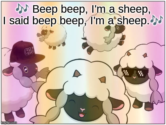 Sheep Pokemon 2.mp3 | image tagged in comic | made w/ Imgflip meme maker