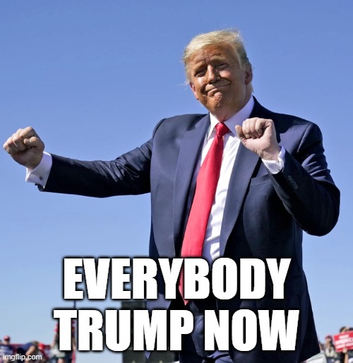 Trump Dance | EVERYBODY
TRUMP NOW | made w/ Imgflip meme maker