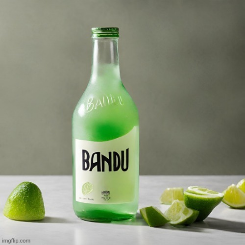 The soda | image tagged in bandu | made w/ Imgflip meme maker