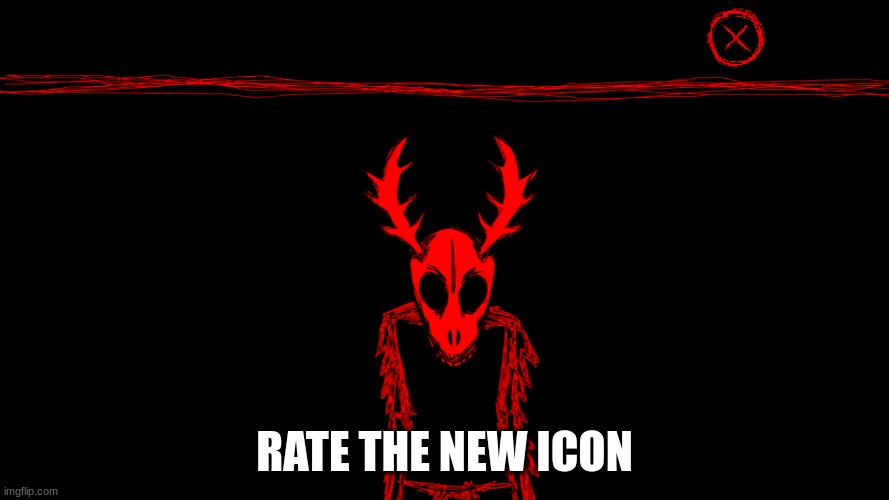 Wendigo | RATE THE NEW ICON | image tagged in wendigo | made w/ Imgflip meme maker