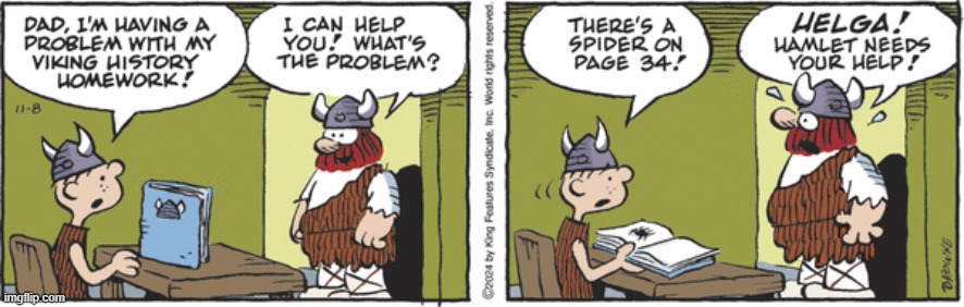 Hagar The Horrible | image tagged in comics | made w/ Imgflip meme maker