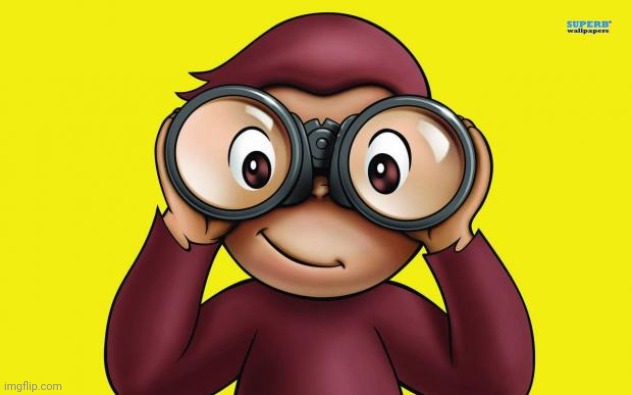 curious George | image tagged in curious george | made w/ Imgflip meme maker