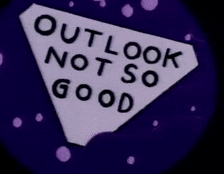 Outlook not so good Blank Meme Template