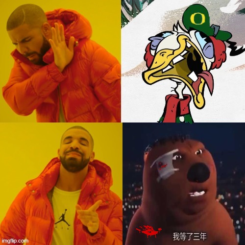 Oregon Civil war meme | image tagged in memes,civil war,college football,football,sports | made w/ Imgflip meme maker