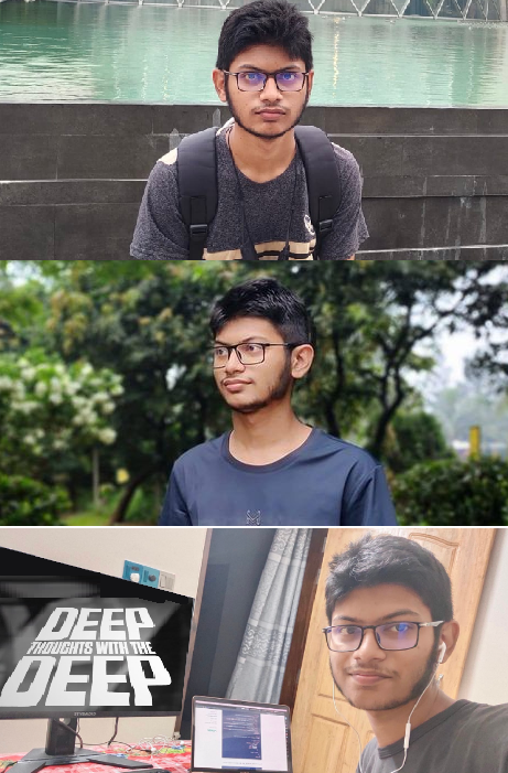 deep thoughts with deep Blank Meme Template