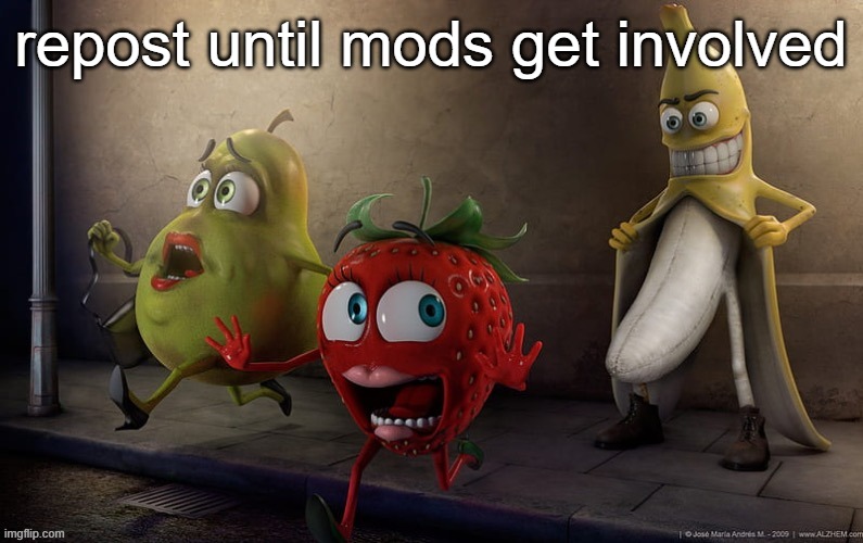 repostsr | repost until mods get involved | image tagged in flashing banana | made w/ Imgflip meme maker