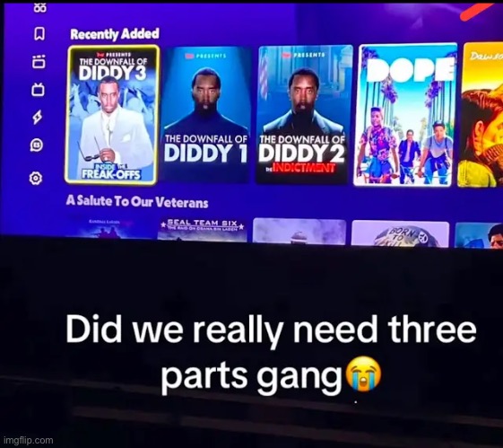 They be milking this Fr | image tagged in funny,diddy | made w/ Imgflip meme maker