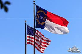 Nc and USA flag Blank Meme Template