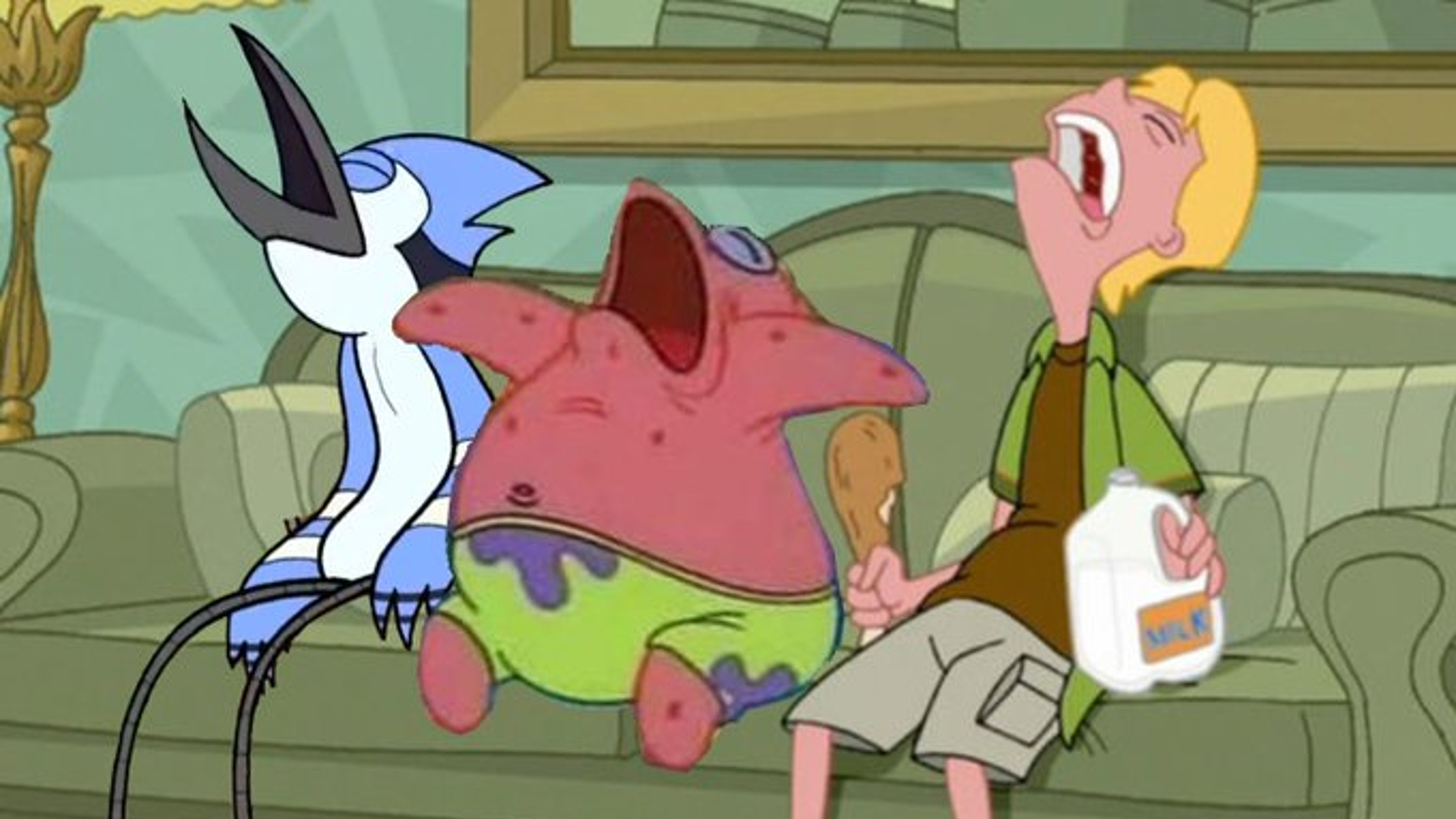 PATRICIO DURMIENDO Blank Meme Template