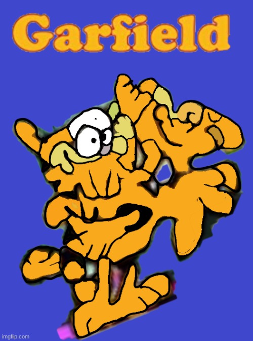 Garfield's AI Generated comic Book | image tagged in garfield's ai generated comic book | made w/ Imgflip meme maker
