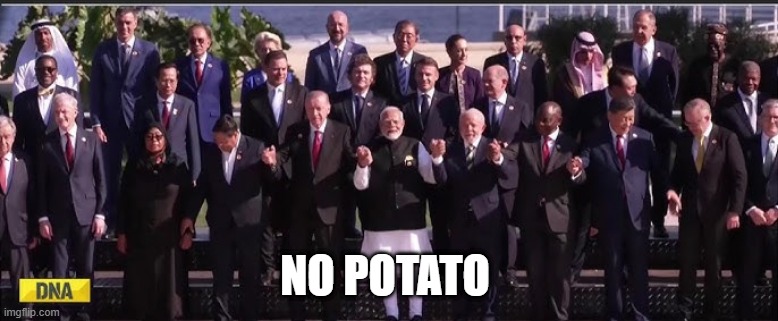 NO POTATO | made w/ Imgflip meme maker